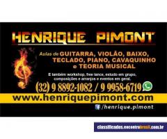 Henrique Pimont - Aulas de Música