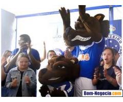 Raposão o mascote do Cruzeiro na sua Festa BH e Regiao