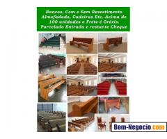 Púlpitos, placas, longarinas, produtos em geral para igreja