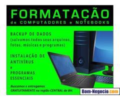Formatação de Computador ou Notebook