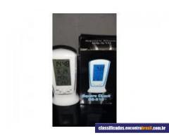 Vendo Relógio Digital Despetador Azul Em Led