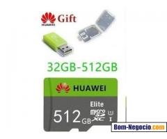 Importado novo kit Micro Sd 512 GB Huawei inteligente importado