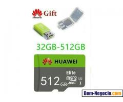 Importado novo kit Micro Sd 512 GB Huawei inteligente importado