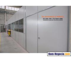 Divisórias Drywall em Guarulhos eucatex forros pvc isopor vidro madeira divisoria para escritório