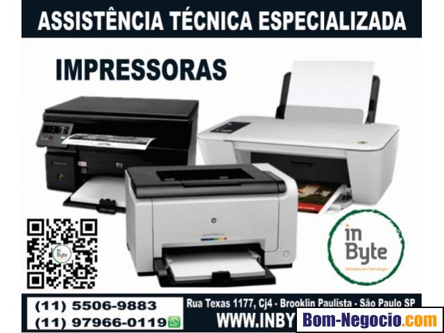 Assistencia Tecnica impressoras - Brooklin, Itaim, Vila Olimpia, Morumbi, Moema e Campo Belo