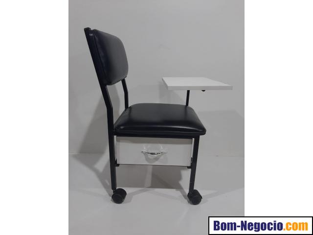 Cadeira manicure cirandinha preta