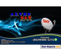 Instalação manutenção sky claro tv Oitv Digital Teresina Pi