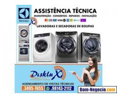 Assistência para máquina lavadora de roupas Electrolux