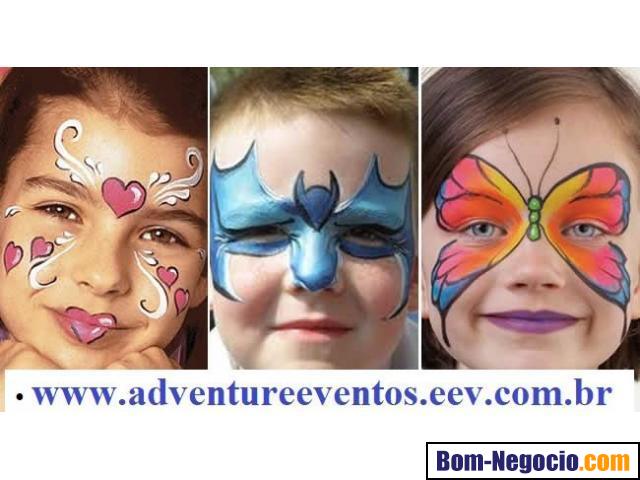 Organização Recreação Pintura Facial Crianças Alphaville