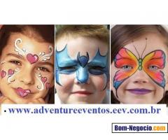 Organização Recreação Pintura Facial Crianças Alphaville