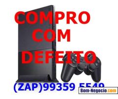 DESAPEGA: Playstation 2 slim COM DEFEITO Pago Até