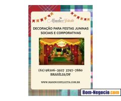 Decoração para Festa Junina em Brasília/DF